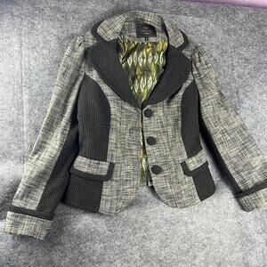 Anthropologie Tocca tailored cropped‎ blazer Sz 4